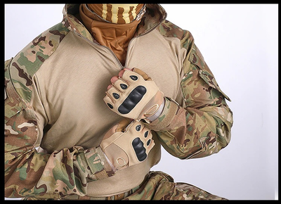 Тактична сорочка Убакс IDOGEAR Gen3 Combat розмір XL мультикам вставки на ліктях