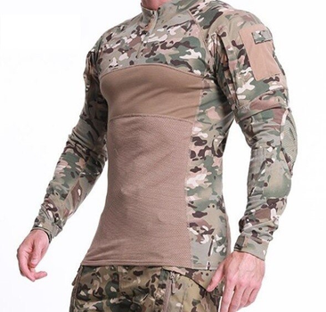 Тактична сорочка Убакс розмір XL мультикам вставки на ліктях