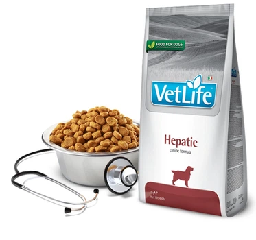 Сухий корм Farmina Vet Life Hepatic Фарміна Гепатік для собак, при хронічній печінковій недостатності, 2 кг (8010276030368)