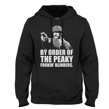 Толстовка Epic мужская Peaky Blinders (Острые козырьки) черная размер L