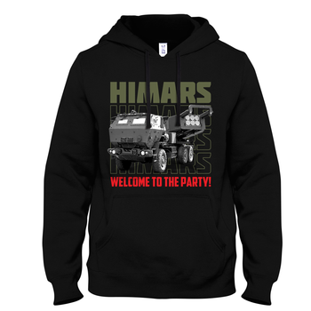 Толстовка Epic чоловіча чорна Himars (Хаймарс) Welcome To The Party розмір XXL