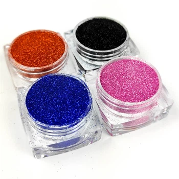 Набор блесток 4 цветов №1 для био-тату Fresh Tattoo, базовый (glitter-set-4x-1)