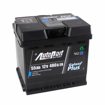 Аккумулятор AutoPart Plus 55 Ah/12V "1" (+ слева)