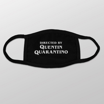 Маска захисна "Quentin Quarantino", Black, англійська