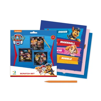 Набор детских гравюр DoDo Paw Patrol Команда 3 шт в наборе 20х20 см 200194