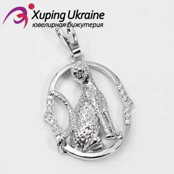 Підвіска Xuping Пантера 2,5 см родіум (824843)