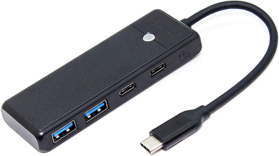 Hub USB-C Orico 2 x USB-A 2 x USB-C 100 W (PAPW2AC-C3-015-BK-EP)