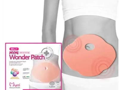 Пластырь для похудения Mymi Wonder Patch Belly Wing для живота