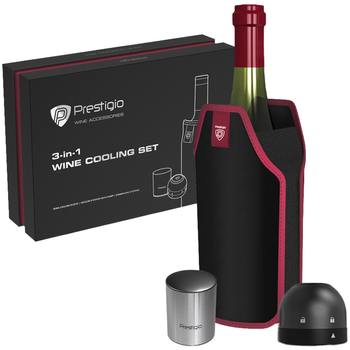 Zestaw do chłodzenia wina Prestigio Wine Cooling Set (PWA101CS)