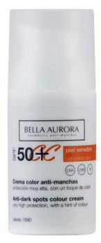 CC-krem Bella Aurora Anti Dark Spot Colour Cream SPF50+ 30 ml (8413400004103)
