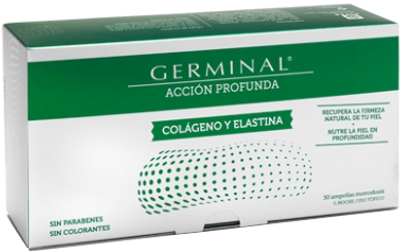 Сироватка для обличчя Germinal Deep Action Collagen And Elastin 30 Ampules (8430445312543)