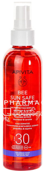 Олія для засмаги Apivita Bee Sun Safe Body Oil for Tanning & Silky Feeling SPF30 200 мл (5201279080242)
