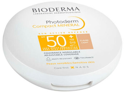 Сонцезахисний крем у вигляді порошку Bioderma Photoderm Max Compact Teinte Claire SPF50+ 10 г (3701129803790)