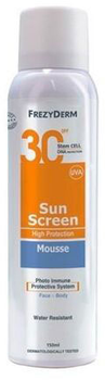 Pianka do opalania Frezyderm Sunscreen Sfp30 Mousse 150 ml (5202888102233)