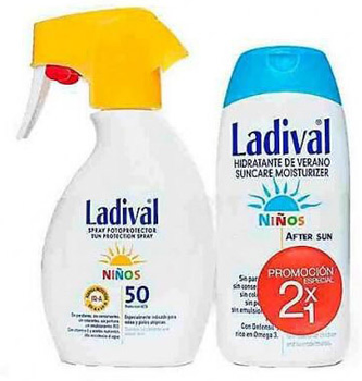 Zestaw Ladival Duplo Protector Solar Para Ninos SPF50 En 200 ml + Spray Aftersun 200 ml (8470001626189)