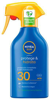Сонцезахисний спрей для тіла Nivea Sun Protege y Hidrata Pistola SPF30 270 мл (4005900908698)
