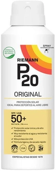 Сонцезахисний спрей для тіла Riemann P20 Original Sunscreen P20 SPF50+ Spray 150 мл (5701943102770)