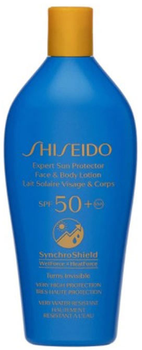 Сонцезахисний лосьйон для обличчя та тіла Shiseido Expert Sun Aging Protection Lotion SPF50 300 мл (768614185390)