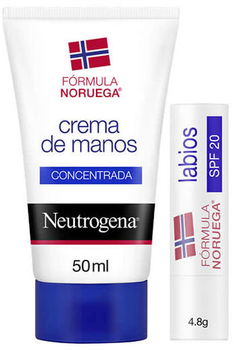 Zestaw Neutrogena Scented Hand Cream 50 ml + Lip Care SPF20 4.8g (3574661572864)