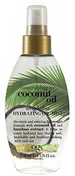 Spray do włosów Ogx Coconut Oil Hydrating Hair Oil Mist 118ml (3574661563374)