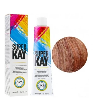 Краска для волос Super Kay Hair Color Cream 7.34 золотисто-медный блондин, 180 мл