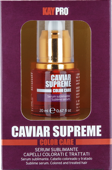 Сыворотка с икрой для окрашенных волос KayPro Caviar Supreme Color Care Sublime Serum , 20 мл