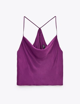 Топ Zara Ж1095525 (1165/164/630) колір фіолетовий M