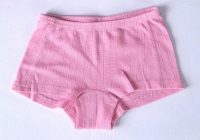 Термотрусики дитячі з вовни мериноса 100% BabyKo Merino. Рожеві. Розмір 130