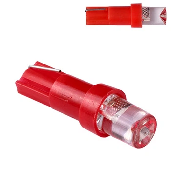 Автомобільна лампа PULSO LED T5 1SMD-3030 12V 0.5W 3LM червона габаритна LP-120318 уп. 10шт. V05978