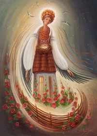 Почтовая открытка Cardsforsoul Хранителька 10,5 Х 14,8 см