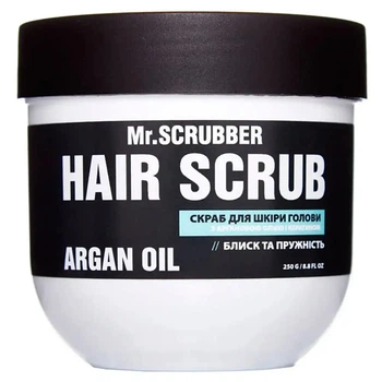 Скраб для шкіри голови з олією аргани Mr.Scrubber Hair Scrub Argan Oil 250 мл