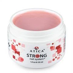 Гель для нарощування нігтів Atica STRONG COVER GEL Bridal Rose (з шимером) 30 мл (85437)