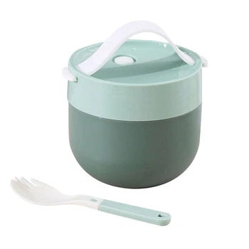 Ланч бокс супница 550 мл герметичная с ложкой Soup Cup – зелёный (LB-104042)