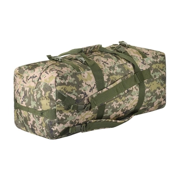 Сумка-баул/рюкзак M-Tac тактическая Камуфляжный зеленый цвет - 90 л (армейский вещмешок американский)