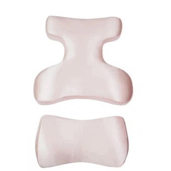 Ортопедические подушки для сна на животе Beauty Set Beauty Balance TM Correct Shape от морщин комплект из 2-х подушек для сна на животе Розовый Шелк