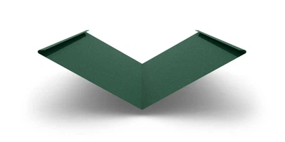 Планка ендовы матовый 20х20 0,45 мм (RAL6020)