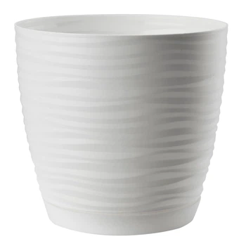Горшок для цветов FormPlastic Sahara mini-19 3,4 л белый (3040-011)