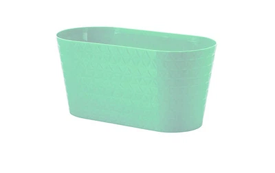 Кашпо FormPlastic Diamant-mini Oval-27 3,1 л ментол (3795-067)
