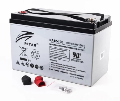 Акумуляторна батарея Ritar RA12-100 AGM 12V 100 Ah