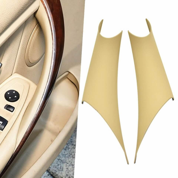 Комплект накладок на внутрение ручки дверей bmw f30 f31 f32 f33 f34 f35 f80 (бежевые)
