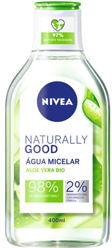 Міцелярна вода Nivea Naturally Good Micellar Water 400 мл (4005900768070)
