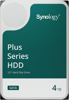 Dysk twardy Synology Plus 4TB 5400rpm 256MB HAT3300-4T 3.5" SATA III
