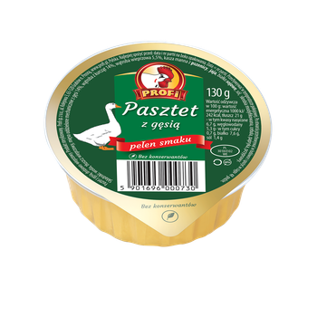 Паштет из гуся 130 г (PROFi, Польша)