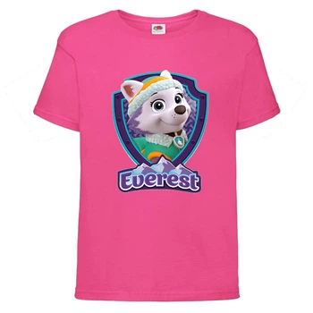 Футболка детская Щенячий патруль (Paw Patrol) розовая (everest-2-pink) размер 116 см