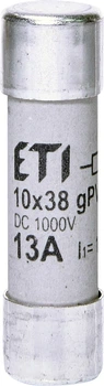 Предохранитель CH 10x38 gPV 13A 1000V (10kA) ETI (2625137)