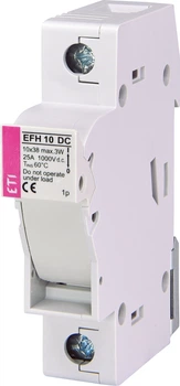 Держатель EFH 10 1P 25A 1000V DC ETI (2540201)