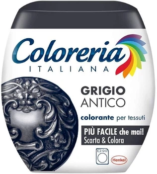 Краска для одежды и текстиля COLORERIA ITALIANA Grigio Antico темно-серый 350г