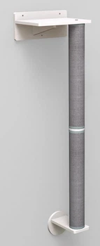 Когтеточка настенная Trixie 35*25*130 см (серая)