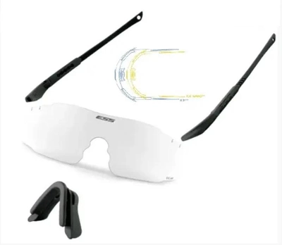 Балістичні окуляри ESS ICE NARO Clear Lens One Kit