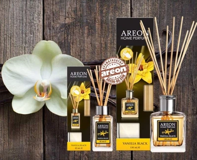 Ароматизатор 85ml - "Areon" Home Perfume LUX Vanilla Black (Чорна Ваніль) (PS10)